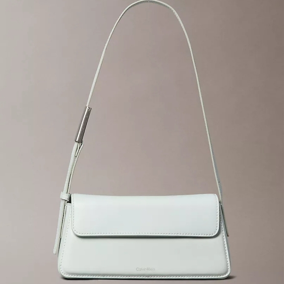 Calvin Klein Cream Shoulder Bag - Picture 1 of 4